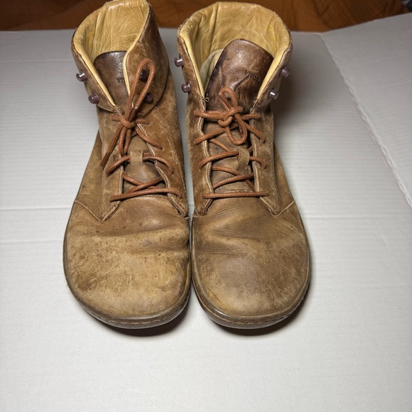 Vivobarefoot Gobi Hi Leather Barefoot Boots Shoes - Picture 3 of 7